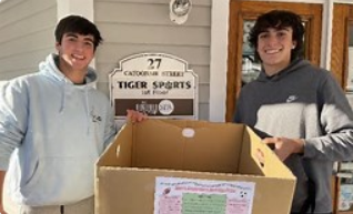 Ridgefield High Athletes Host Donation Drive in Support of SJPC